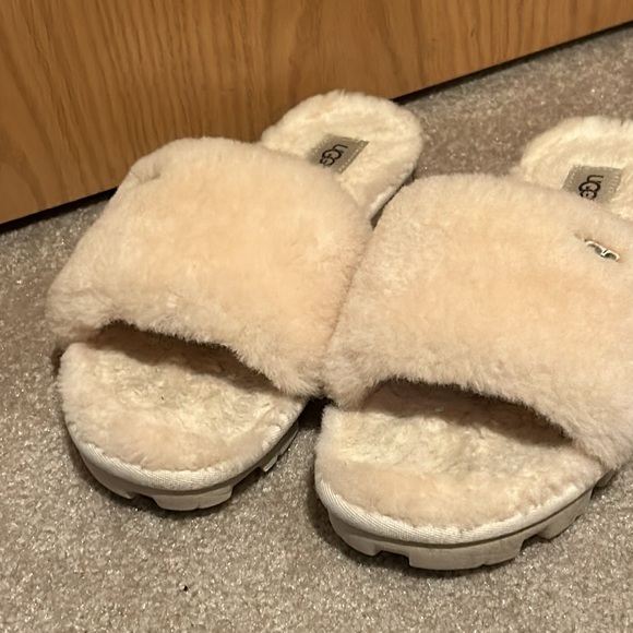 Ugg Cozette Womens Slippers - Cream/Slides - Picture 5 of 8